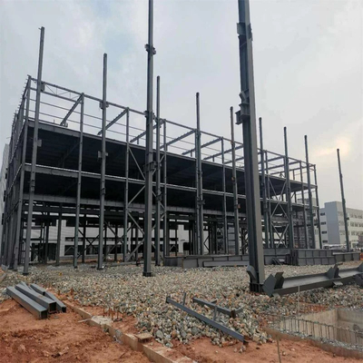 ইকো-বন্ধুত্বপূর্ণ একক রাইজ প্রিফ্যাব স্টিল নির্মাণ স্টিলের আচ্ছাদন সহ