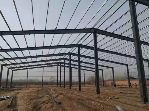 জিপসাম সিলিং প্রিকাস্ট স্টিল স্ট্রাকচার গুদাম সিমেন্ট ক্ল্যাডিং