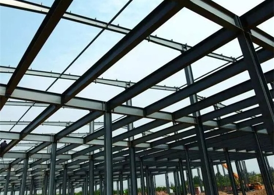 কার্বন স্ট্রাকচারাল স্টিল স্ট্রাকচার ওয়ার্কশপ দ্রুত সমাবেশ বড় প্রিফেব্রিকেটেড কারখানা