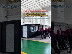 20 ফুট ধূসর খোদাই বোর্ড সম্প্রসারণ কনটেইনার ঘর